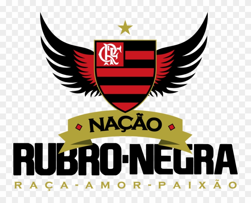 Raca Rubro Negra - Emblem Clipart #4694323