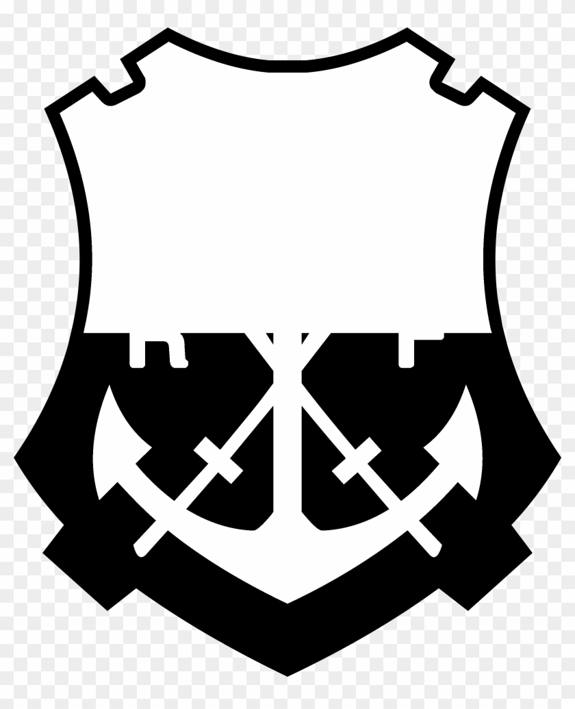 Cr Flamengo Rj2 Logo Black And White - Clube De Regatas Do Flamengo Clipart #4694548