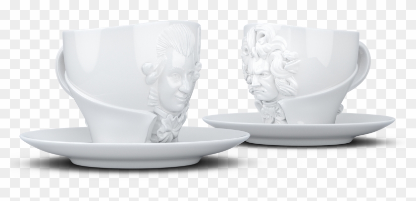 T990701 Talentasse Set Mozart Beethoven 0004 - Saucer Clipart #4695235