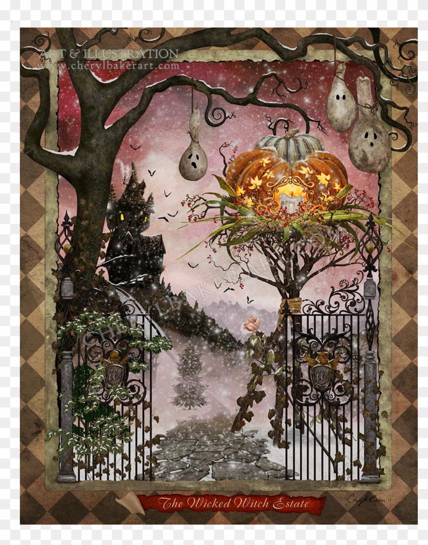 The Wicked Witch Estate - Still Life Clipart #4695535