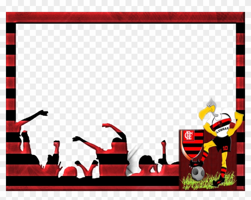 Máscara Digital Flamengo - Molduras Para Fotos Do Flamengo Clipart