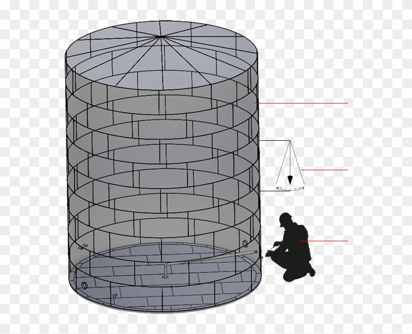 Tank Shell - Silo Clipart