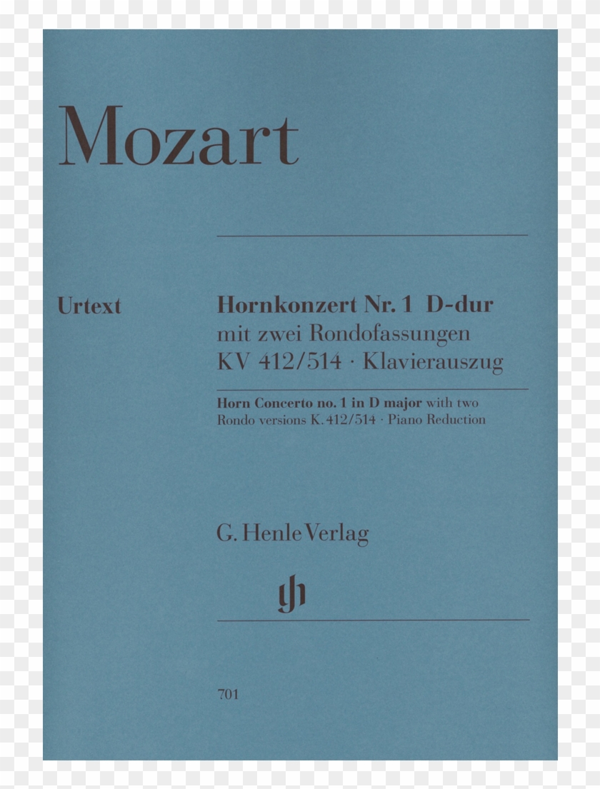 Mozart Concerto For Horn And Orchestra No - Wolfgang Amadeus Mozart Clipart #4696079