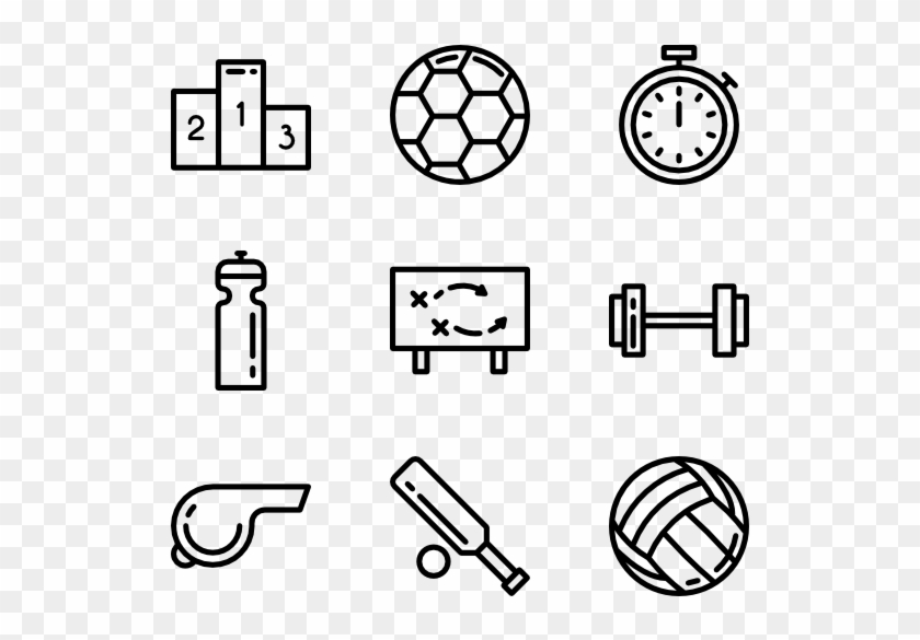 Sport Icon Set - Family Icon Transparent Background Clipart