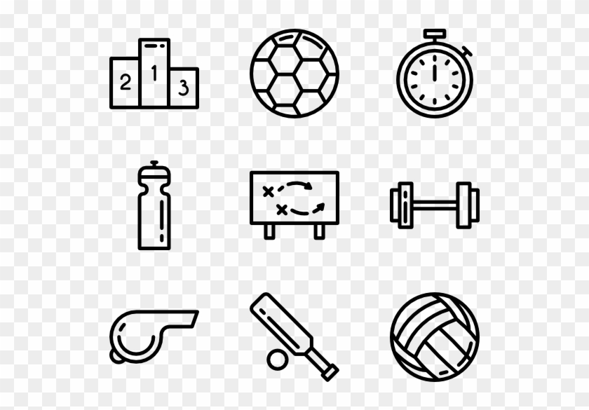 Sport Icon Set - Family Icon Transparent Background Clipart #4696151