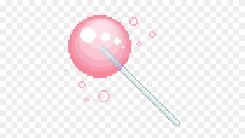 #pink #aesthetic #lolipop #pixel #pixelated - Cute Pixel Aesthetic Png Clipart