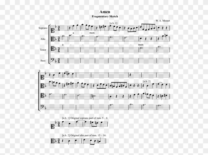 235 × 240 Pixels - Mozart Amen Fugue Clipart #4696633
