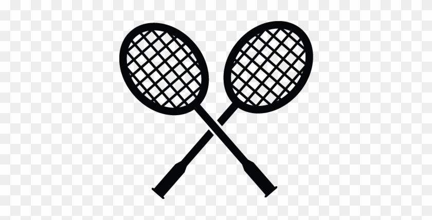 Badminton, Sports Equipment, Equipment, Outdoor Games, - Raquette Tennis Logo Clipart #4696702
