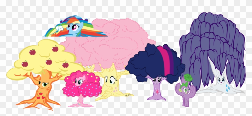 My Little Pony Tree , Png Download - Pinkie Pie Mlp Breast Expansion Clipart #4696985