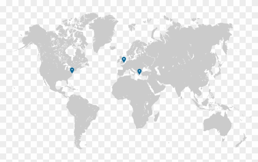Eletson Corporation, Greece - Map Of The World Png Clipart #4697020