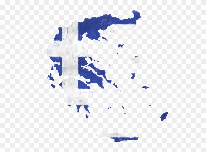 Click And Drag To Re-position The Image, If Desired - Greece Map And Flag Clipart