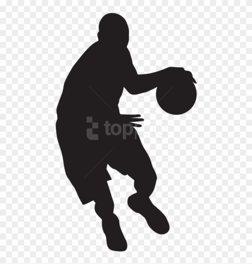 Free Png Basketball Player Silhouette Png - Transparent Background Basketball Clipart Transparent