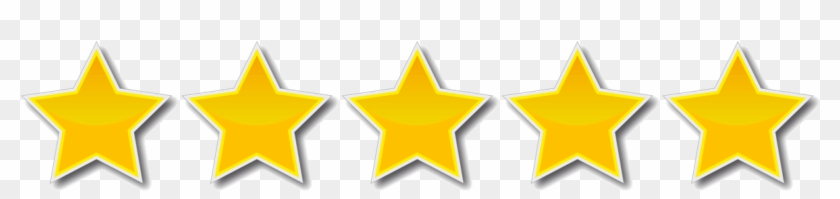 Bounce House Reviews Fresno, Ca - 5 Gold Stars Transparent Clipart #4697810