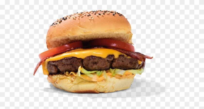 Bacon Cheese Burger - Cheeseburger Clipart