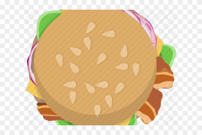 Junk Food Clipart Bacon Cheeseburger - Illustration - Png Download