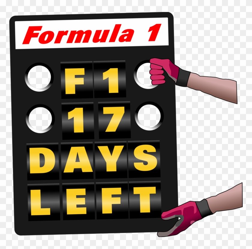 Auto Racing Formula 1 Pit Stop Logo - Pitstop Board Clipart #4698133