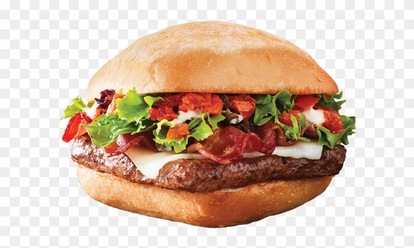 Ciabatta Bacon Cheeseburger Wendy's - Wendy's Ciabatta Bacon Cheeseburger Clipart #4698169