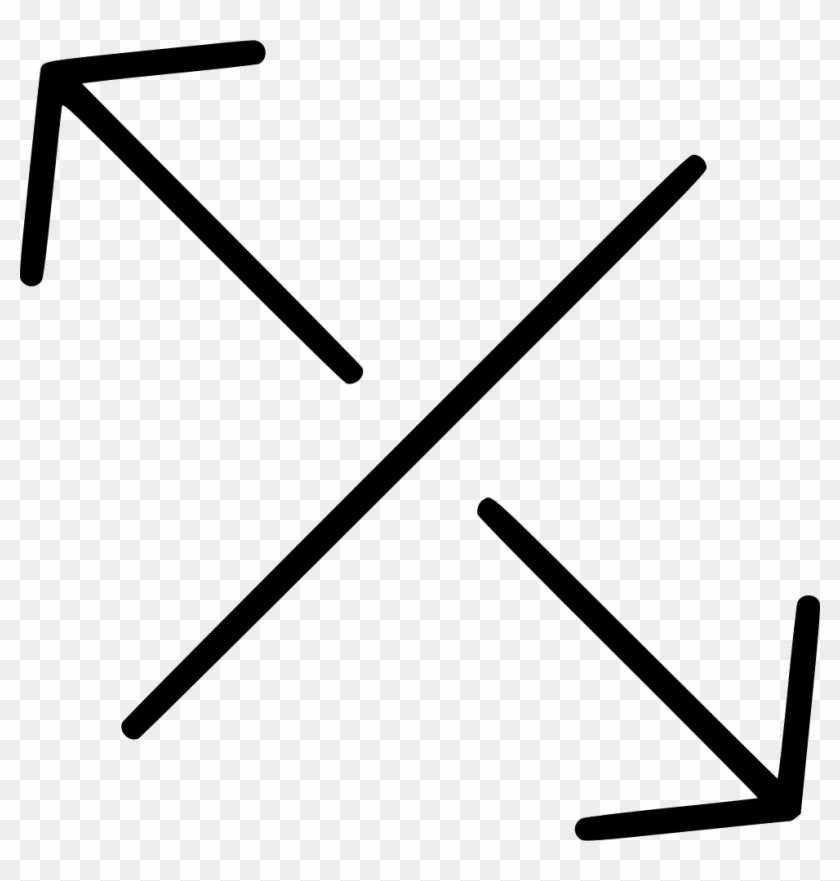 Arrows Up Left Down Right Line Seperating Comments Clipart #4698392