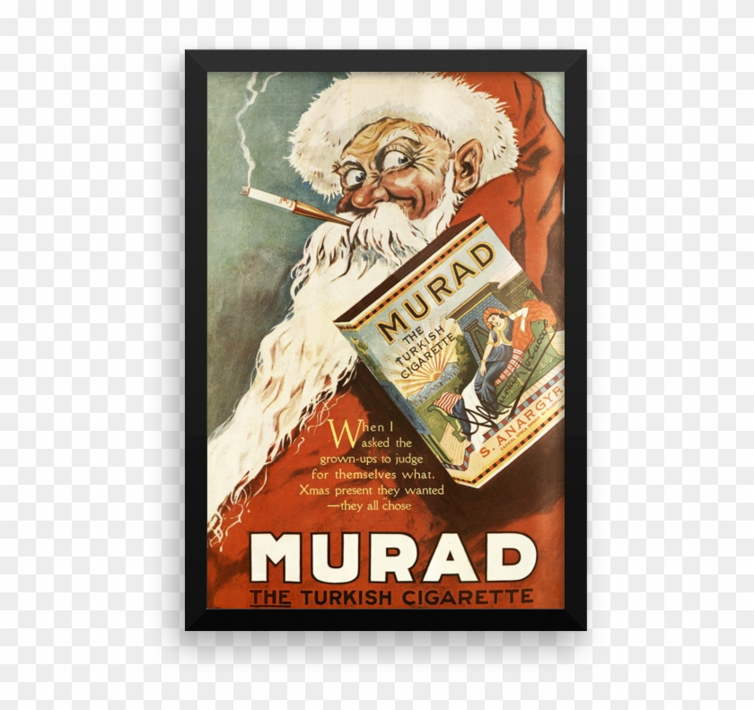 Murad The Turkish Cigarette - 1920 Advertisements Clipart