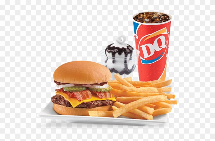Kc Bbq Bacon Cheeseburger Lunch - Dairy Queen Clipart