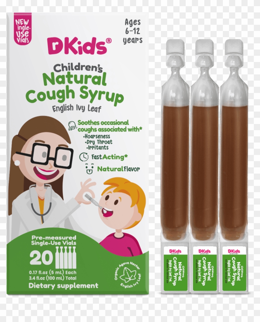 Dr Kids Natural Cough Syrup 6-12 - Diphenhydramine Clipart #4698504