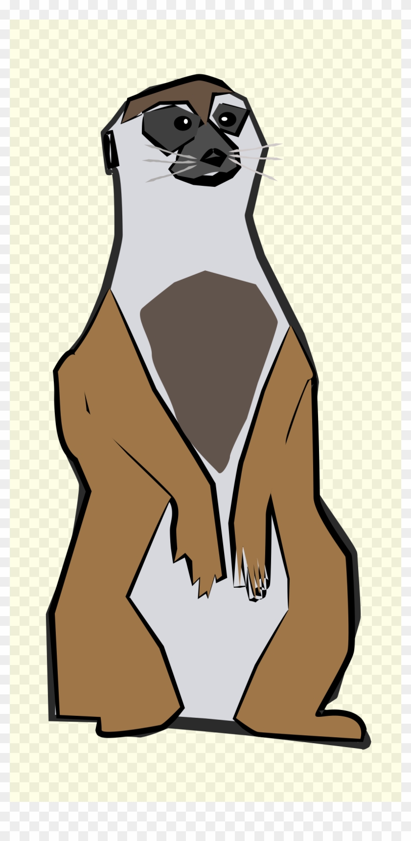 This Free Icons Png Design Of Meerkat 01 - Clip Art Transparent Png