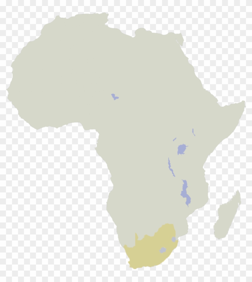 Insidiousness To South Africa - Africa Map No Background Clipart #4698819