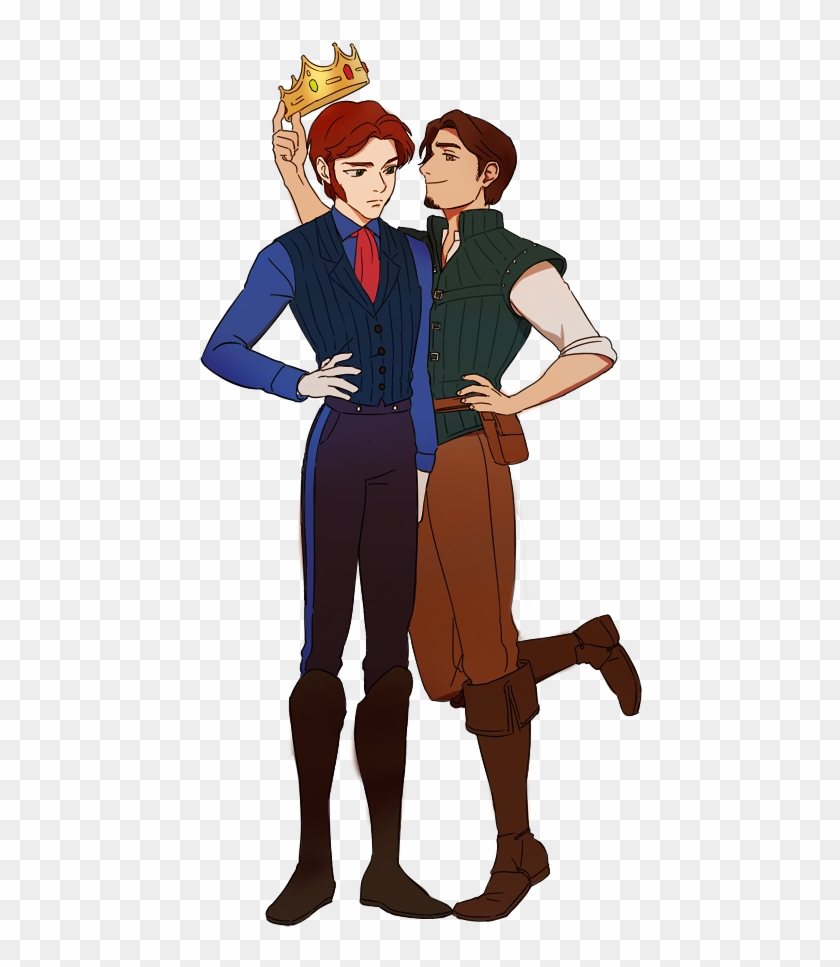 Hans From "frozen" And Flynn Rider From "tangled" - Cartoon Clipart #4699198