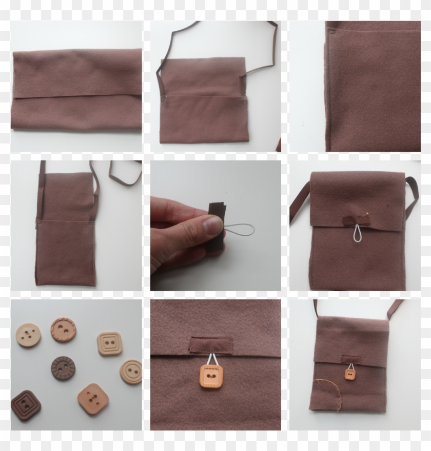 First, Cut A Rectangle Of Felt That Is 16 Inches Long - Make Flynn Rider Satchel Clipart #4699374