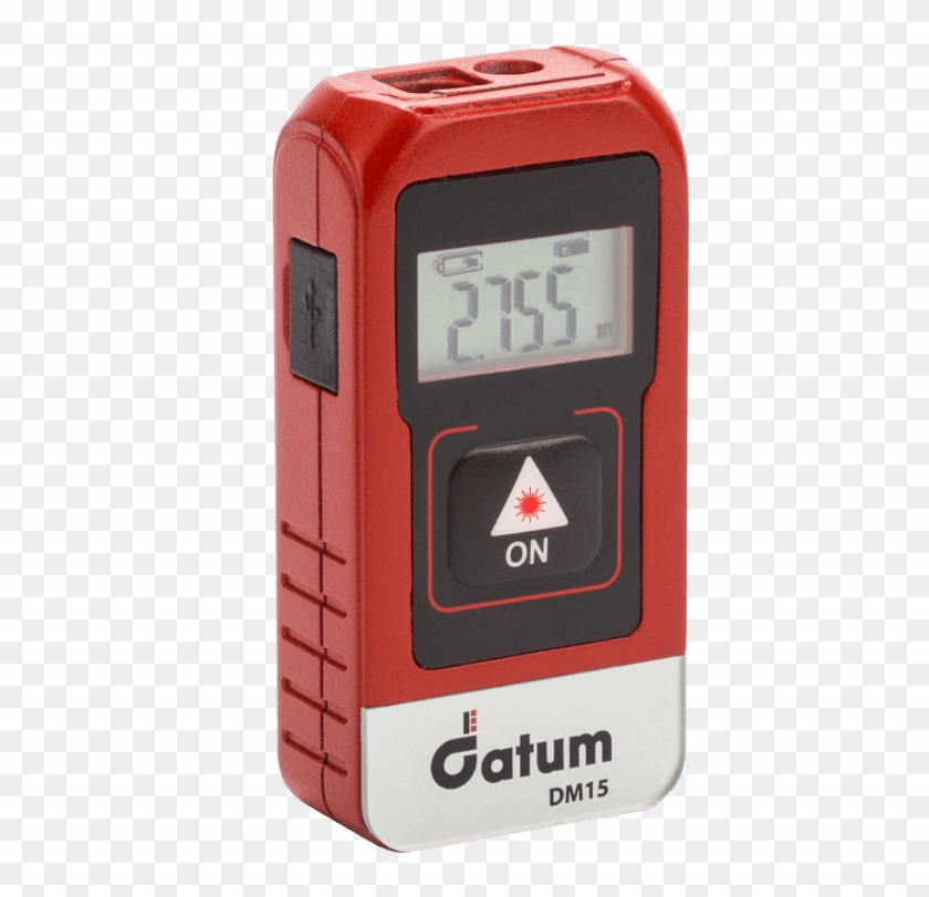The Datum Dm15 Laser Distance Meter Is One Of The Smallest - Tachometer Clipart #4699412
