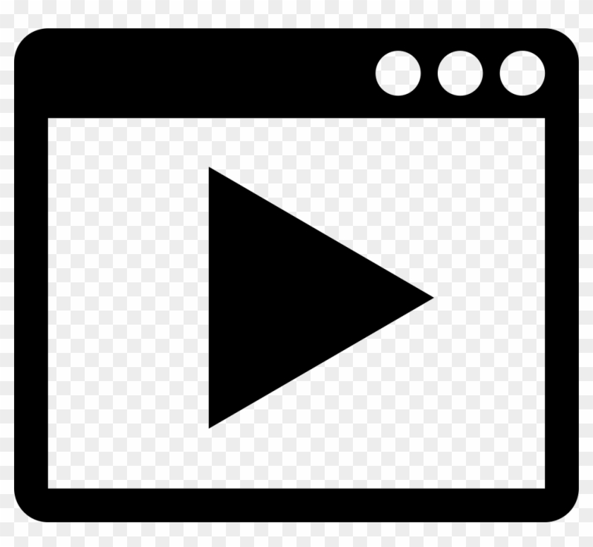 Png File - Video Icon Vector Png Clipart
