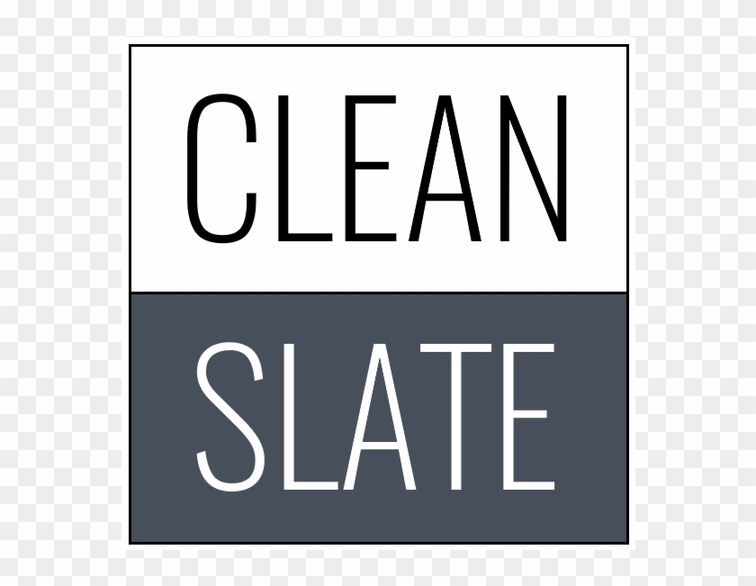 Clean Slate Logo White Border - Guitar String Clipart #470379