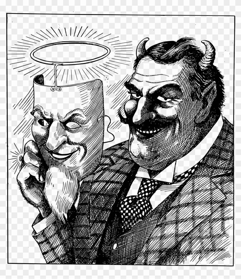 This Free Icons Png Design Of Masked Devil Clipart