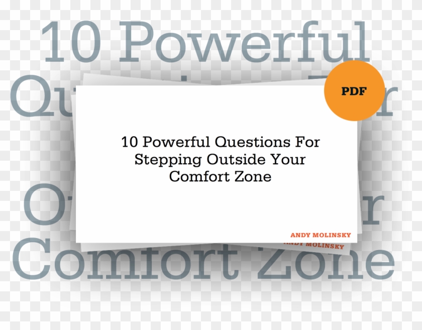 10 Powerful Questions For Stepping Outside Your Comfort - Ymere Clipart #470897