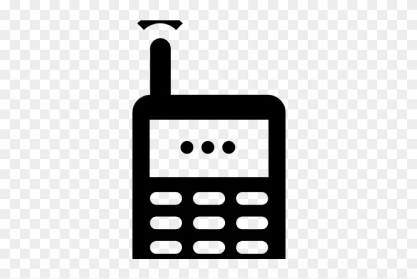Old Mobil Phone Icon Clipart #470919