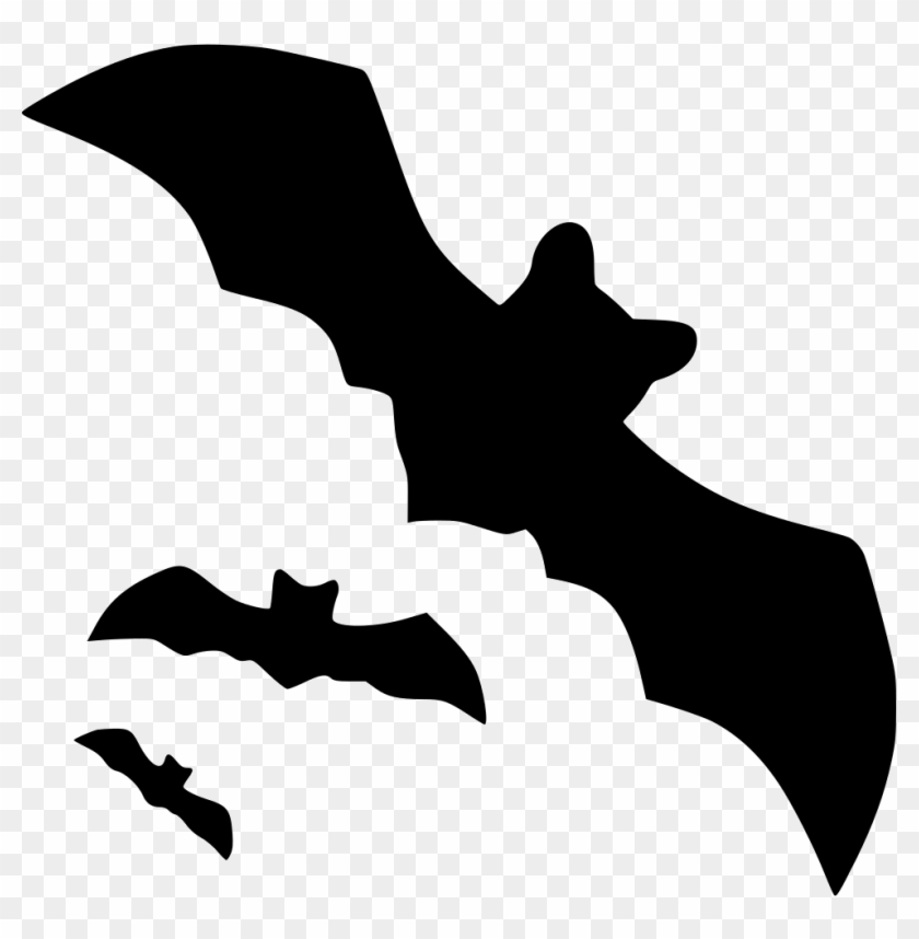 Png File Svg - Halloween Bats Icons Png Clipart