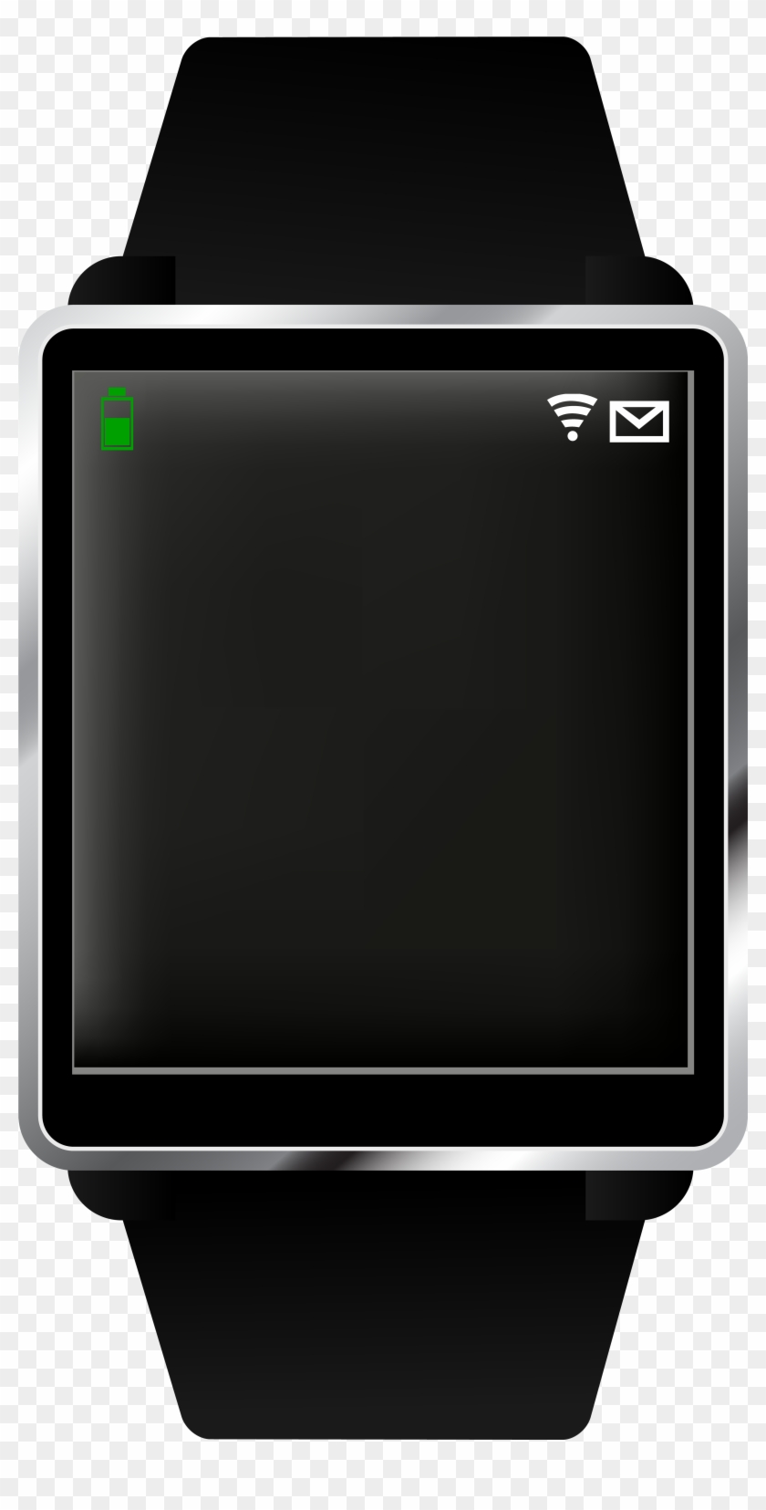 Smartwatch Transparent Png Clip Art Image - Flat Panel Display #471208