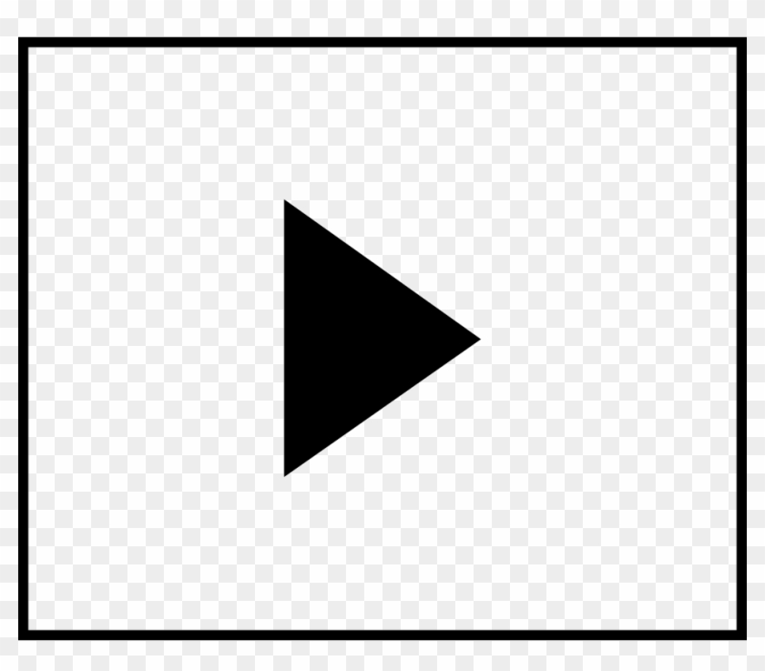 Png File - Play Icon Square Png Clipart