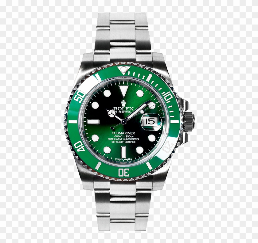 Rolex Submariner Png - Submariner Rolex Green Face Clipart