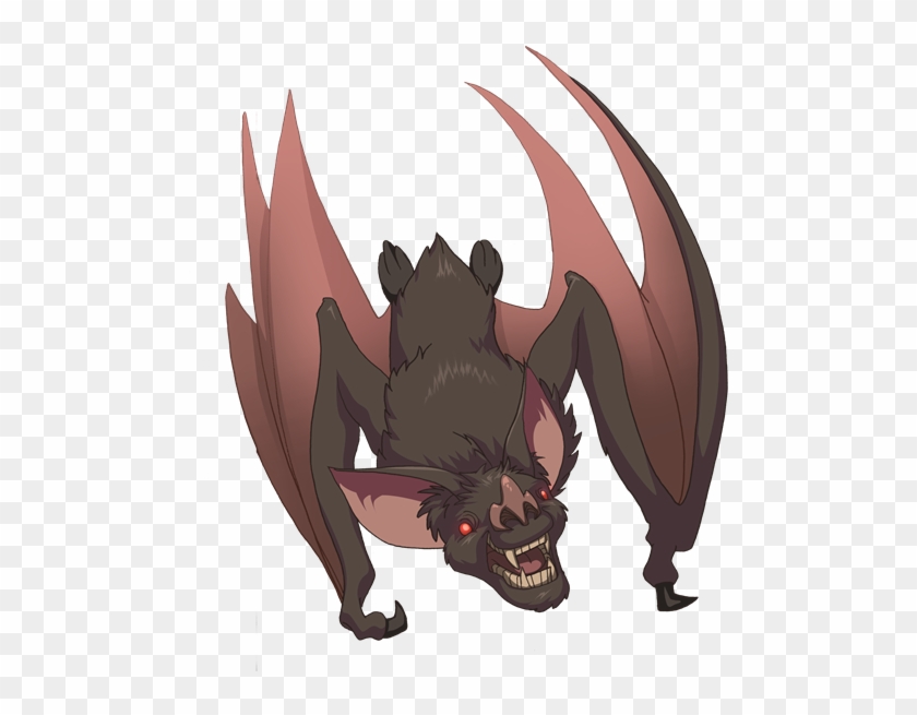 Giant Vampire Bat Drawing Clipart #471784