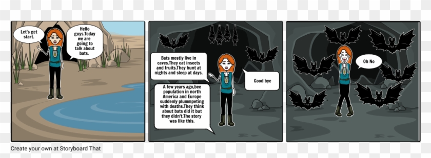 Misunderstood Animals Bats - Cartoon Clipart #471998