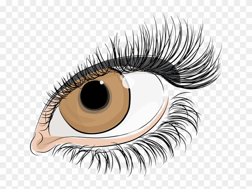 Russian 3d Semi-permanent Eyelashes - Cílios Png Clipart