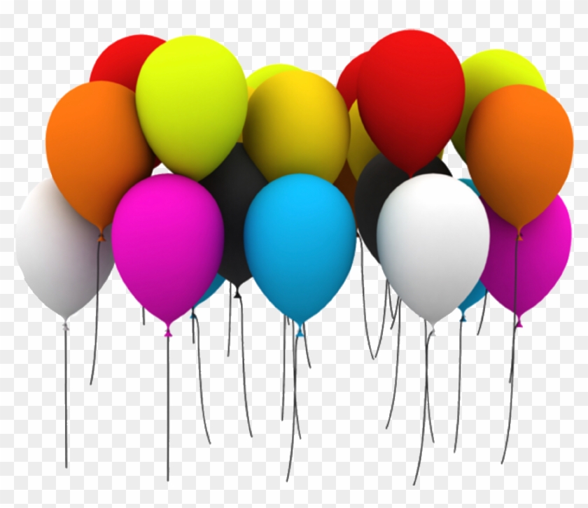 Globos Sticker - Birthday Balloons For Photoshop Clipart #472240