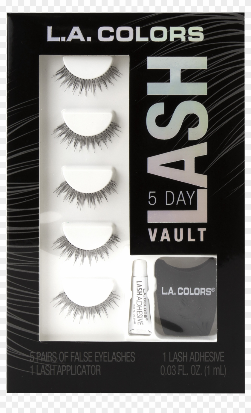 Colors 7 Piece 5-days Worth Of Lashes, Lash Applicator, Clipart