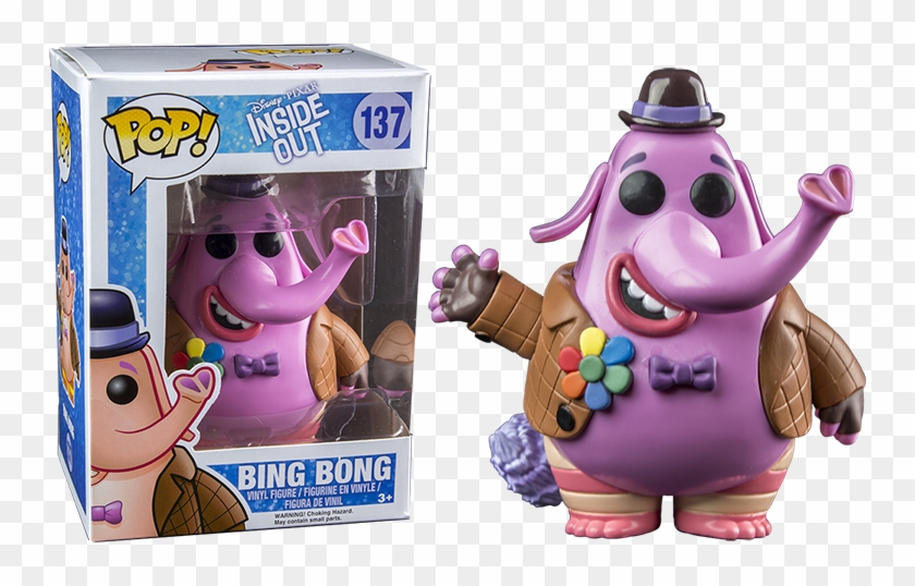 Bing Bong Pop Vinyl - Bing Bong Inside Out Funko Pop Clipart #472550