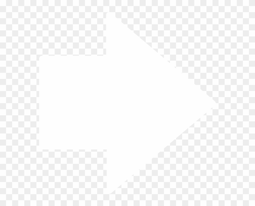 White Arrow Clip - Monochrome - Png Download