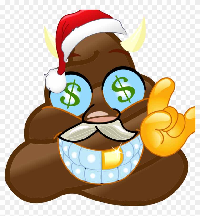 #money #christmas #emoji By Emoji Mill - Emoticon Clipart