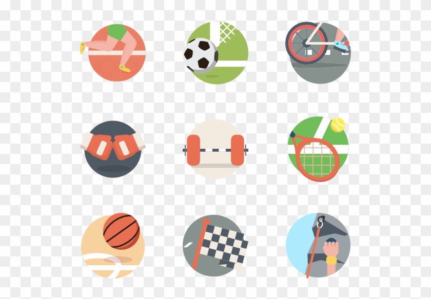 Color Sport Elements - Soccer Icon Color Clipart #473252