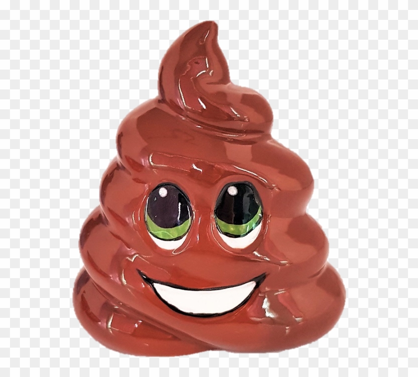 7431 Poop Emoji Bank - Chocolate Clipart #473314