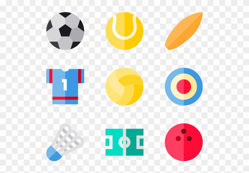 Sport Set - Sports Icons Psd Clipart #473497